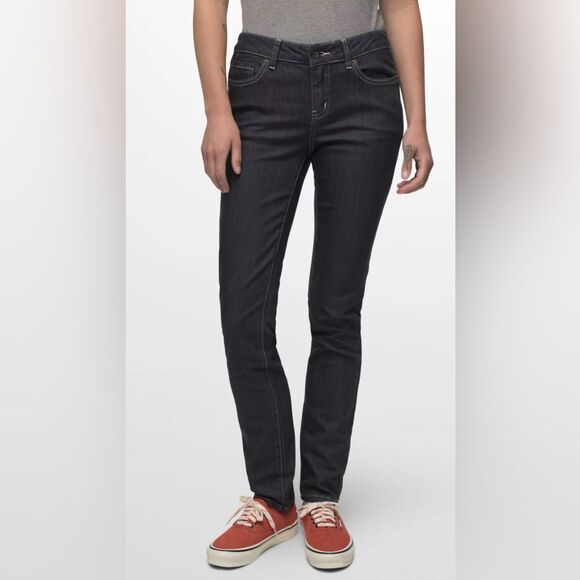 New PrAna Kayla Jean in Denim Size 4/ 27 Tall - Picture 1 of 12